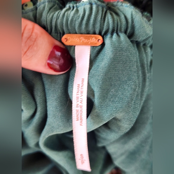 Gorgeous Free People Green Sequin Festive Dress !! - Picture 9 of 11